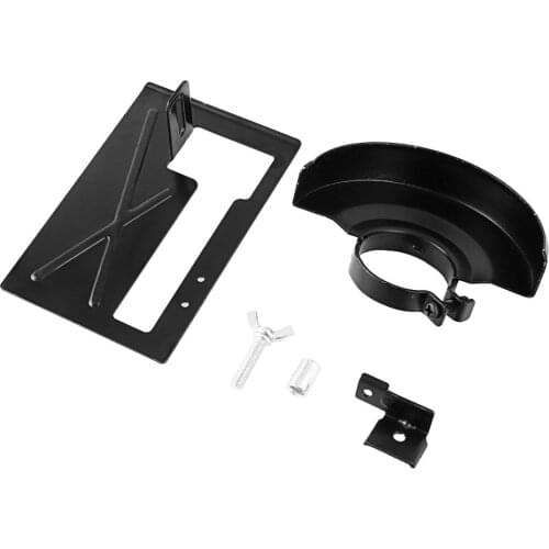 Angle Grinder Cutting Machine Lengthened Cutting Support Sand Holder + Protective Cover Woodworking Power Tools 138 X 90 X 15mm