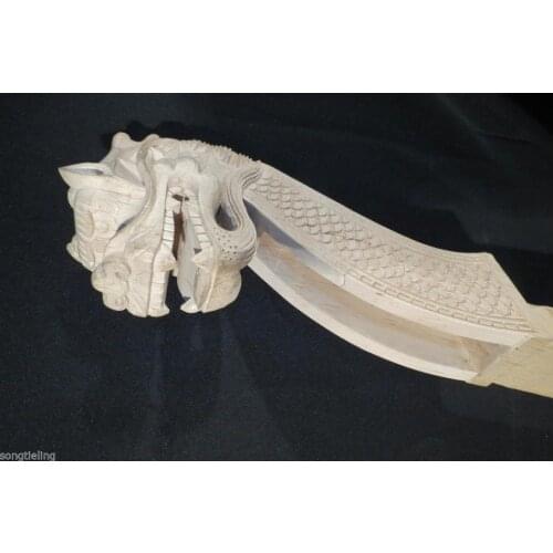 High quality 3/4 upright double bass dragon carving maple neck