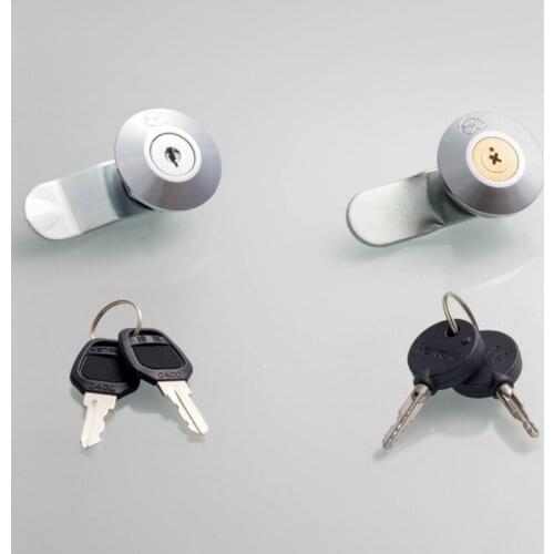 1pcs Cabinet Lock MS401 Drawer Cam For Cabinet Door Zinc Alloy Body With 2 Master Keys