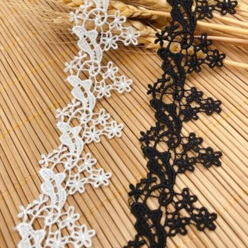 1 Yard Wide: 3.4cm,Polyester Silk Lace Fabric,Flower Shape Pattern,Clothing Decoration Sewing Accessories(ss-2149)