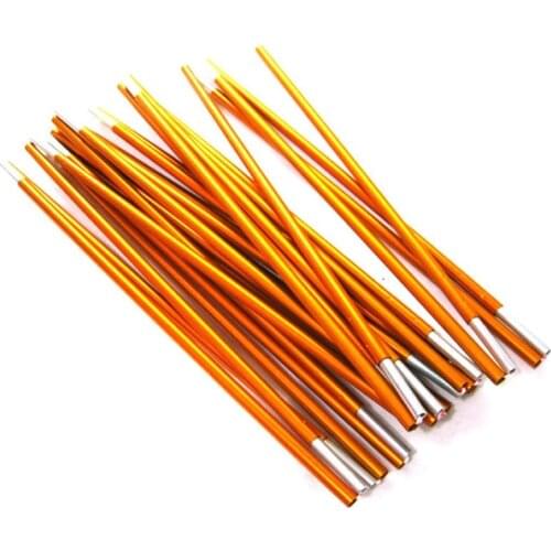 2pcs/pair) Outdoor Tent Rod Alloy 8.5mm 9.5mm 11mm Camping Tent Pole Skelton 3.6m/4m/4.4m tent support poles tent accessories