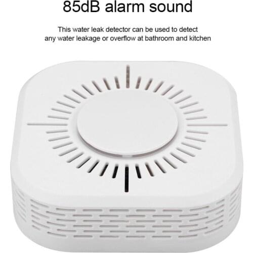 3pcs Independent Water leakage Alarm Sensor Overflow Detector Wireless Water Leak Detector Sensor Alarm for Home Bathroom Toilet