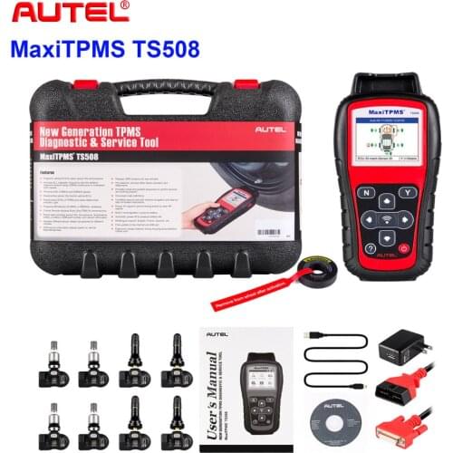 Autel TPMS Replacement Tool TPMS Programming Tool MaxiTPMS TS508K Tire Pressure 315/433mHZ TPMS Tire Sensor Activation