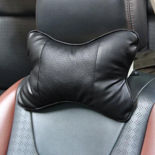 Car Neck Head Rest Cushion Pillow For toyota c-hr mercedes w204 w211 vw t5 seat ateca vw golf 4 golf mk2 Car Accessories