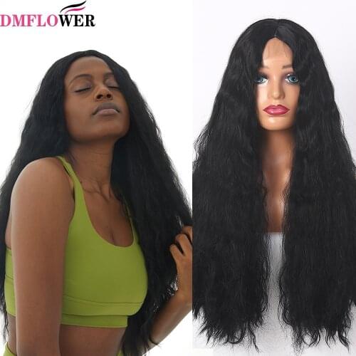 DMFLOWER Curly Wigs