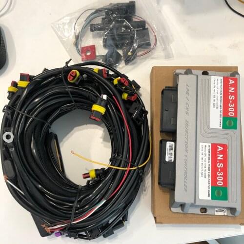 ANS300 Gas ECU kits for Gasoline LPG CNG Gas Conversion Kits for Car CNG and LPG System Kits