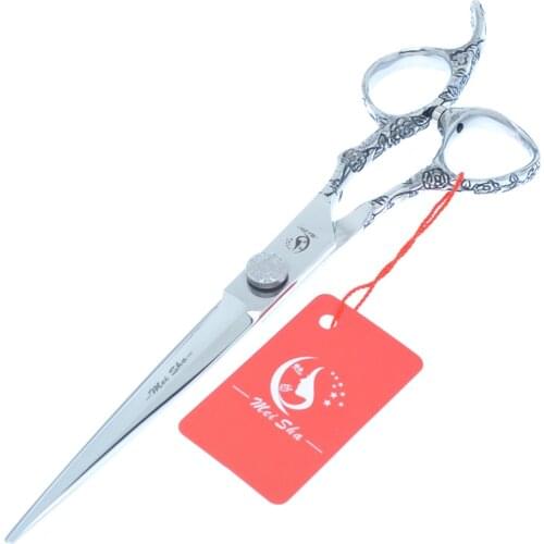 Meisha 7.0 Inch Professional Master Hairdressing Cutting Scissors Japan 440C Big Hair Cut Shears Pet Grooming Tijeras A0141A