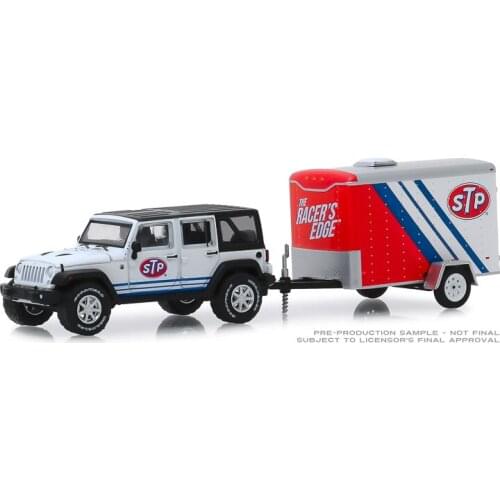 GreenLight 1:64 2015 Jeep Wrangler Unlimited Alloy model car Metal toys for childen kids diecast gift