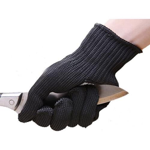 Anti-cut Fishing Gloves High Quality Outdoor Camping Hunting Stainless Steel Emergency Protector Gloves Survival Kits Supplies