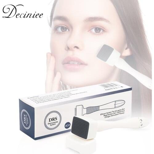 Adjustable DSR 140pins Needles Derma Stamp Roller Cosmetic Titanium Micro Needles Professional Beauty Facial Body Derma Roller