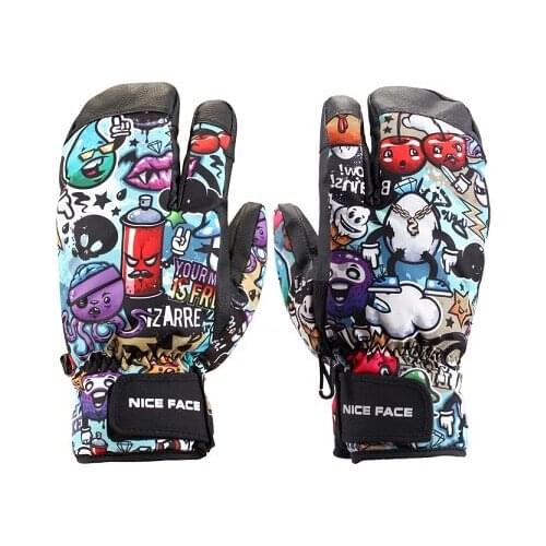 Waterproof Ski Gloves Men Women Warm Snowboard Gloves Snowmobile Motorcycle