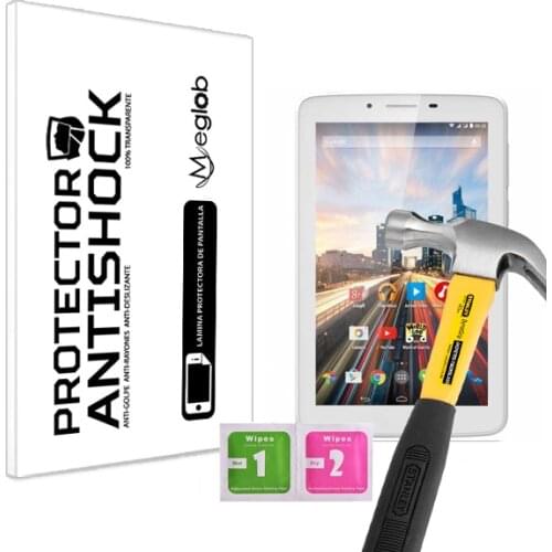Screen protector Anti-Shock Anti-scratch Anti-Shatter compatible with Tablet Archos 70 Helium