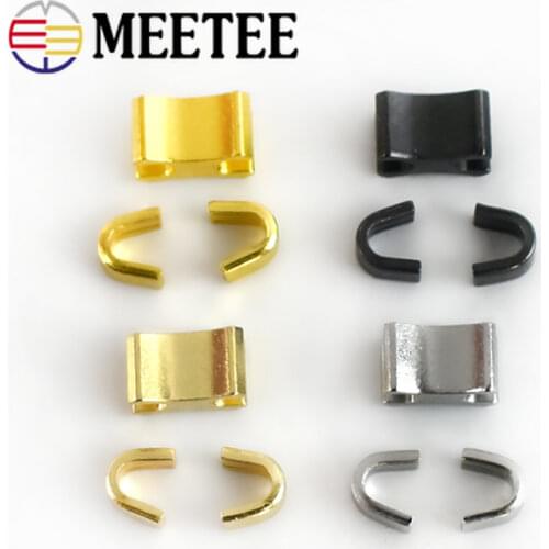 Meetee U Metal Zipper Stopper Non-slip For 3# 5# 8# Metal Zippers Zip Repair Kit Replacement DIY Sewing Accessories Tailor Tools
