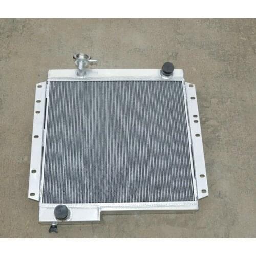 New 3 core 62mm aluminum universal radiator for Toyota landcruiser 42 BJ40 BJ42 Land Cruiser
