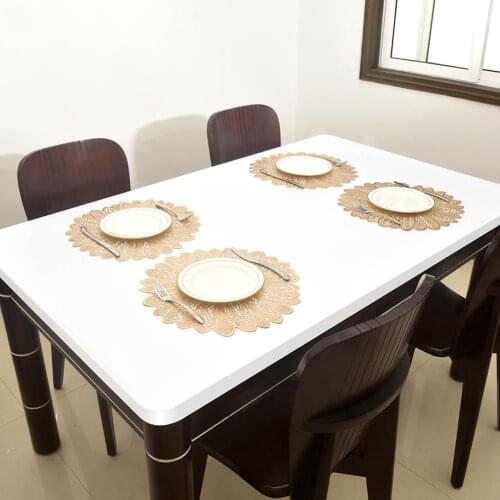 Support Dropshipping Sun Flower Hollow Kitchen Placemat Mat Bowl Anti-Slip Pad Coaster Party Decor