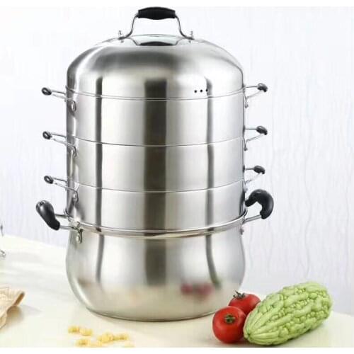 Split the original steam pot 30cm steamer by low pressure sealing excellent sealing performance