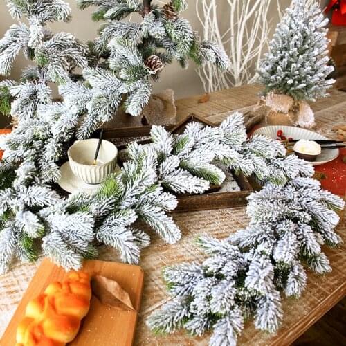 Christmas Decorations Rattan Artificial Plant Pines Cones Garland Home Fireplace Door Wall Window Decor Navidad Table Decoration