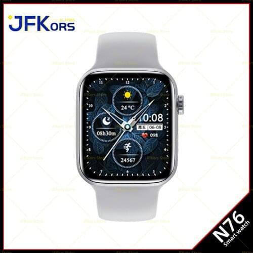 Smartwatch N76 Heart Rate Bluetooth Call Fitness Bracelet For Apple Watch Ios Android PK IWO 12 13 HW22 M26 W37 DT100 PRO IWO7