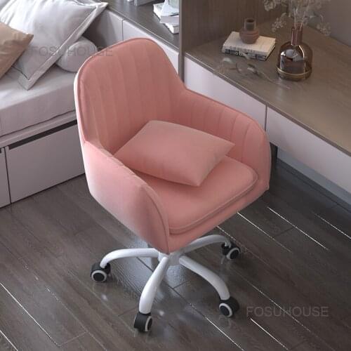 Sedentary Student Office Chairs Learning Home Computer Chair Liftable Gaming Office Furniture Study Backrest Cosmetic Chair