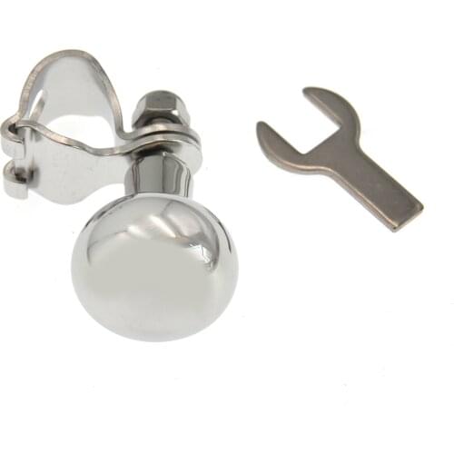 Universal Steering Wheel Spinner Turning Knob Stainless Steel Power Handle + Wrench for Car Vehicle Boat Yacht Auto Accessories