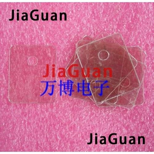 50PCS Japan TOSAI TO-3P1 18X22MM Natural Transparent Mica Sheet Insulation Sheet TO 3P1 Mica insulating gasket
