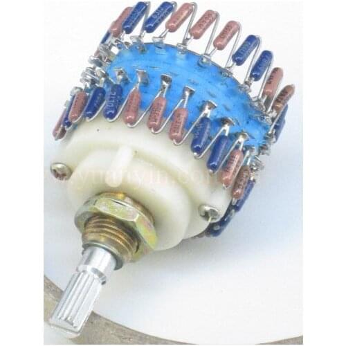 YY-65Y Dale 23 Step Attenuator Volume potentiometer 100K
