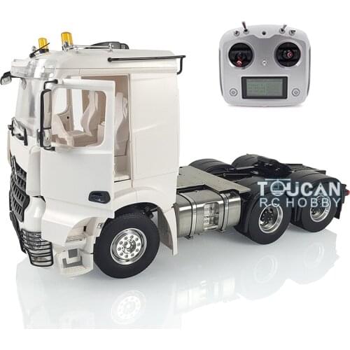 1/14 LESU RC Metal 6*6 Chassis Motor Hercules DIY 3363 Cabin Tractor Truck THZH0789