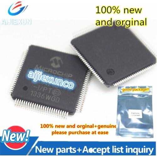 2Pcs 100% new and orginal PIC32MX675F512L-80I/PT QFP100 in stock