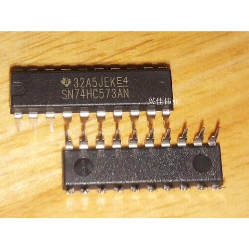 50PCS/LOT 74HC573 SN74HC573AN DIP-20 Eight 8-State Output Trigger New Original Imported