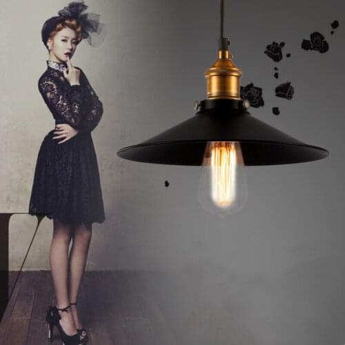 American Creative Skirt Shape Pendant Lights Simple Industrial Style Light Lamps Dining Room Bedroom Bar Restaurant Lighting E27