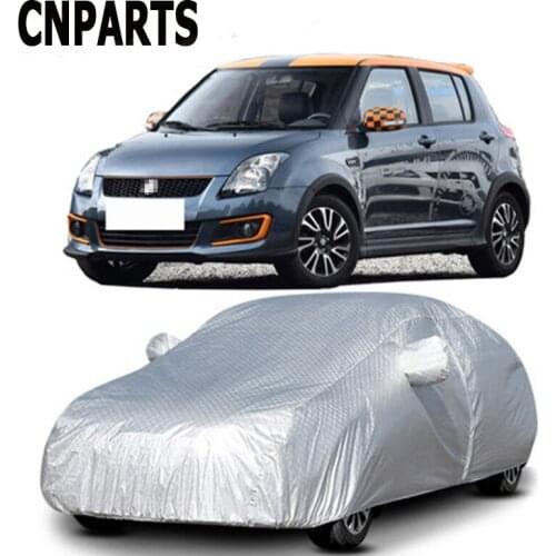 CNPARTS Car Covers For Suzuki SX4 Hyundai I30 Fiat Toyota Yaris Volvo V60 Mazda 2 Honda Fit Peugeot 206 207 Seat Leon Waterproof
