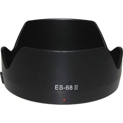 ES-68 II Bayonet Mount Flower Lens Hood For Canon EF 50mm f/1.8 STM Lens Camera