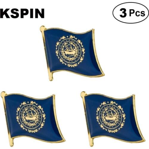 U.S.A New Hampshire Lapel Pin Brooches Pins Flag badge Brooch Badges