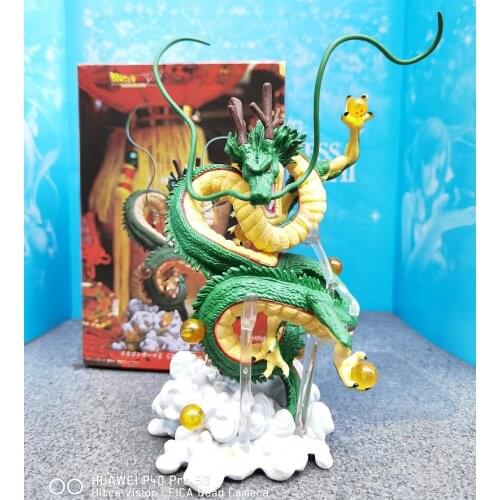 Bandai Anime Figures Dragon Ball Shenron 15cm PVC Action Figurals Toy Shenlong Super Saiyan Gift Collector Model Doll Juguetes