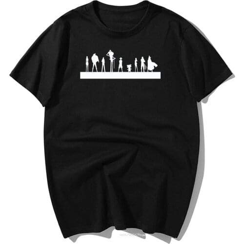 One Piece The Pirate King Japanese Tshirt Mens Luffy Tshirt Japan Anime Plain T Shirts Christmas Casual Tops Tees