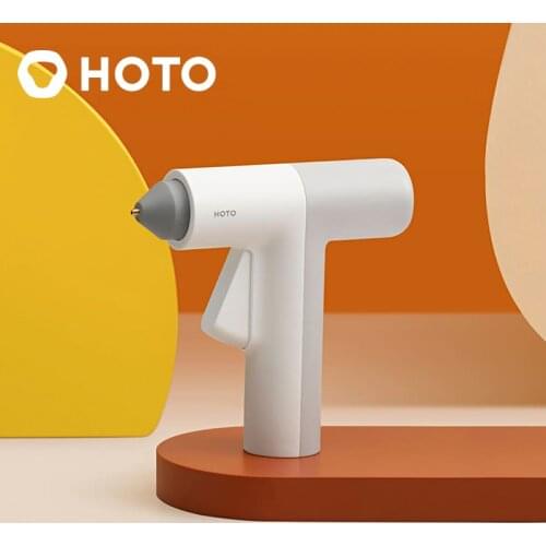 HOTO Hot Melt Glue Gun 4V, Lithium Battery Cordless Glue Glue with Glue Stick 125mm Home DIY Tools Hand Craft Tools Airbrush
