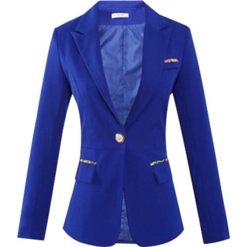 Fashion Short Blazers Women New 2021 Spring Autumn Korean Long Sleeve Plus Size Slim Small Blazer Jacket Female Suits Coat G1108