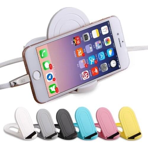 Wholesales 30 Pieces High Quality Portable Mini Mobile Phone Holder Fashion Desk Cellphone Holder Stand Support for iPhone iPad