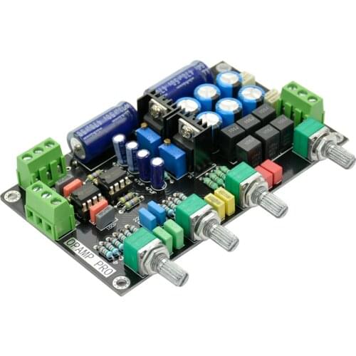 AIYIMA NE5532 Tone Control Preamp Board OP-AMP HIFI Amplifiers Preamplifier Volume Control Board