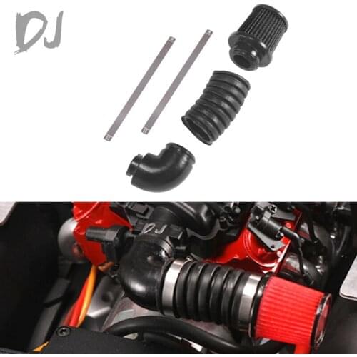 RC Car Parts DJ 1/10 TRX-4 T4 82056-4 V86.2L Engine LS3 Intake Air Filter Mushroom Head Mold Plate Air Filter Element