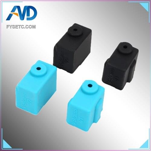 Volcano Silicone Sock Black Blue Volcano Heated Block J-head Hotend Bowden/Direct Extruder Block Cover 3D Printer Part