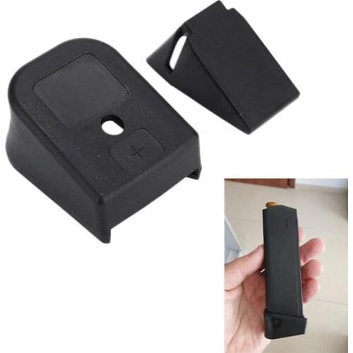 Tactical GLOCK +2 PLUS 2 Magazine Extension for 17 19 22 23 24 25 26 27 28 31 32 33 34 Base Pad + Insert Hunting Gun Accessories