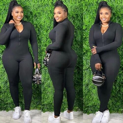 2021 Spring skinny jumpsuit women full sleeve Turtleneck Ribbed Rompers Women Jumpsuit Mujer Female sporty Fitness Workout Cloth