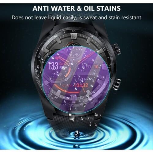 1/2/3pcs Screen Protector For TicWatch S E S2 E2 C2 Pro Smartwatch Tempered Glass 9H 2.5D Ultra Clear Premium Screen Protector