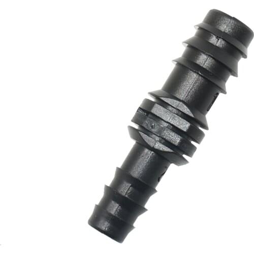 1/2" to 3/8" Garden hose reducing barb connector 16mm to 8/11 9/12mm irrigation straight connector 60pcs