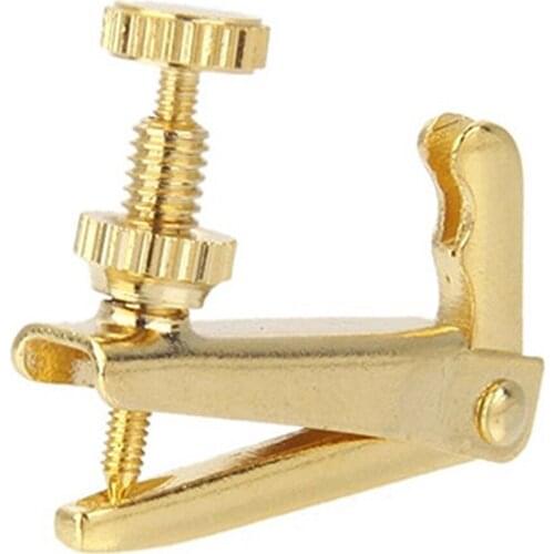 1pcs Violin Fine Tuner Adjuster Copper Nickel Alloy for 3/4 4/4 Size Violin Accessories