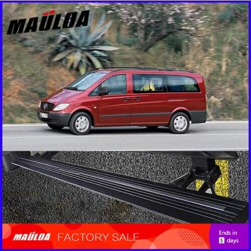 Car Accessories High quality aluminium alloy Automatic scaling Electric pedal side step running board for Vito 2010