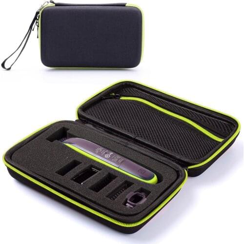 EVA Case for Philips Norelco OneBlade Electric Trimmer and Shaver QP2520/90 QP2520/70 Hard Shell Organizer Storage Bag
