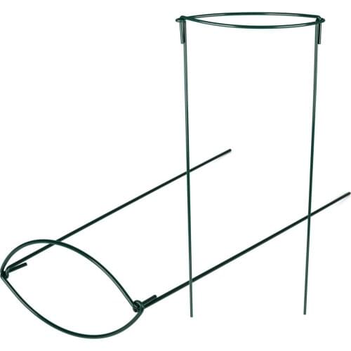 For Garden Climbing Vine Rack Plant Support Stake Plastic Coated 40CM Gardening Tool Flower Holder Vegetabl Bracket