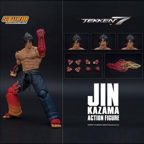 Storm Toys BNTK03 6-inch IronFist 7 Jin Kazama Ren Movable Doll Action Figure Toys In Stock